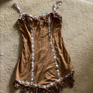 Female Indian costume dress